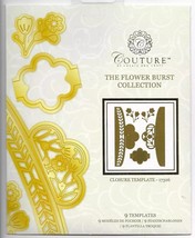 Couture. The Flower Burst Collection - Closure Template 17326 Die Set. C... - $10.71
