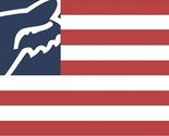 Fox Racing Flag USA 3X5 Ft Polyester Banner USA - £12.73 GBP