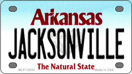 Jacksonville Arkansas Novelty Mini Metal License Plate Tag - £11.97 GBP