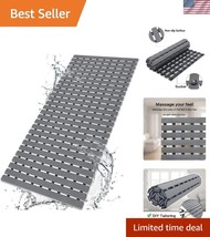 Eco-Friendly Non-Slip Shower Mat 37.4x15.7 Inch with Suction Cups &amp; Drai... - $840.68 MXN