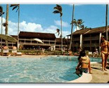 Islander Inn Hotel Poolside Kailua Kauai Hawaii HI UNP Chrome Postcard U11 - $4.42