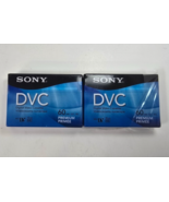 NEW 2 Pack SONY DVM60PRR Premium MiniDV 60min Digital Video Cassettes - $180.18 MXN