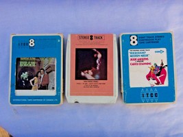 3 Vintage 8 Track Tapes Julie Andrews + Great Movie Themes + Herb Alpert - £10.08 GBP