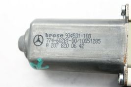 10-13 MERCEDES E350 W212 COUPE REAR RIGHT PASSENGER EXTERIOR WINDOW MOTOR P7853 image 11