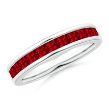 Authenticity Guarantee

Angara Natural 1.1Ct Ruby Half Eternity Ring in 14K S... - $1,574.10