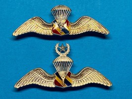 Thailand, Parachutist, Police, Para Wings, Airborne, Metal, Group Of 2 - £19.36 GBP