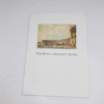 Royal Crescent Hotel Brochure Pamphlet Bath United Kingdom Vintage Ephemera - £23.48 GBP