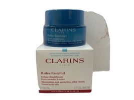 Clarins Hydra-Essentiel Silky Cream 1.7 oz NIB for Normal to Dry Skin - £20.69 GBP