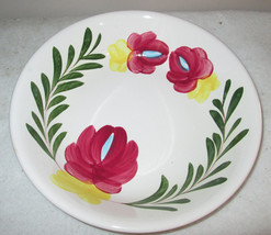 LARGE Vintage Ironstone Hand Painted Serving Bowl Oven Proof~ Rossini - £15.81 GBP