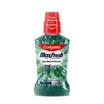Colgate MaxFresh Plax Antibacterial Mouthwash, FreshMint, Fresh Breath 2... - $15.98