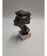 Blindfolded Smiling Lady Sculpture - $44.55