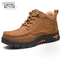 Active New Brand Hot Newest Keep Warm Men Winter Boots High Quality Genuine Leat - £120.69 GBP