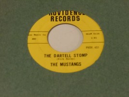 The Mustangs  45  Dartell Stomp on Providence  1964 - £9.87 GBP