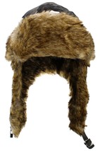 Winter Camouflage Camouflage Aviator Trapper Winter Hat Lined Cap - £14.93 GBP