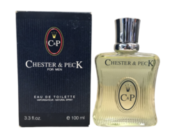 Chester &amp; Peck Carlo Corinto COLOGNE MEN 3.3 oz EDT Spray Rare- Discontinued - £60.00 GBP