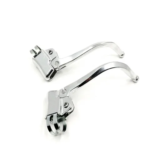 Bicycle ke Lever DC139 Road Handlebar Bent Bar ke Lever Black/Silver City Retro  - $46.34