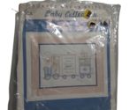JCA Baby Collection BABYVILLE EXPRESS BIRTH SAMPLER Cross Stitch Kit - $9.70