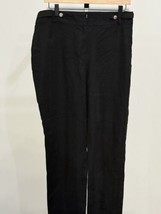 Women&#39;s Tahari Black Pants Size 12.  27” Inseam - $19.25