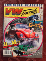 VW Trends Volkswagen Magazine June 1986 Chop Top Bug Baja Sedan Mrozer Spyder - £11.58 GBP