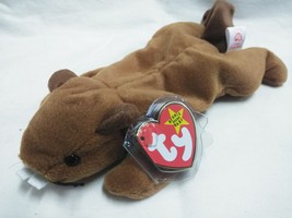 Ty Beanie Baby &quot;BUCKY&quot; the Beaver - NEW w/tag - Retired - £4.72 GBP