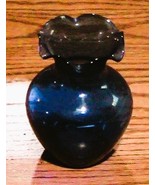 Small 4 inch blue vase - £1.59 GBP