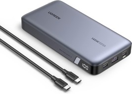 UGREEN 145W Power Bank 25000mAh Portable Charger USB C 3-Port PD3.0 Battery Pack - £121.13 GBP