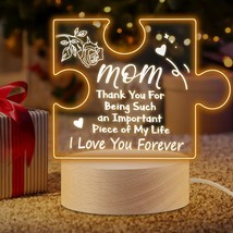 Gifts for Mothers Day Gifts from Daughter Acrylic Engraved Night Lamp Gifts for  - £18.49 GBP