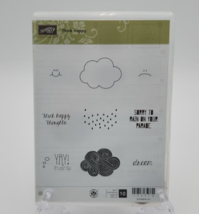 Stampin&#39; Up! Think Happy Rubber Stamp Set 133970 - Complete Set of 10 - £9.13 GBP