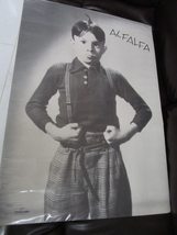 The Little Rascals Alfalfa &#39; Black and Compatible with White Large Poster by Kin - £82.50 GBP