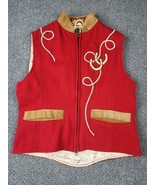 Powder River Outfitters Vest Adult Small Wool Embroidery Western Rodeo P... - €44,06 EUR
