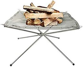 Rootless 3 Section Foldable, Compact And Collapsible Fire Pit - Perfect For - £35.96 GBP