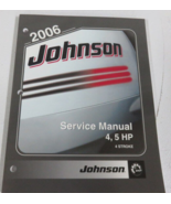 2006 Johnson SD 4HP 5 HP 4 Stroke Service Shop Repair Manual 5006588 OEM - $9.99