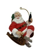 Vintage 1997 Hallmark Keepsake Ornament TAKING A BREAK Coca-Cola Santa C... - $8.48 CAD