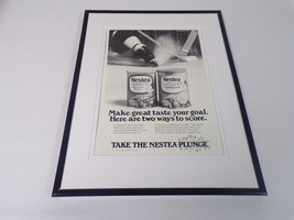 1979 Nestea Iced Tea Plunge 11x14 Framed ORIGINAL Vintage Advertisement  - $39.59