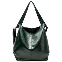 Soft Leather Shoulder Bags Handbags Women Large Capacity Bags Large Capacity Top - £28.99 GBP