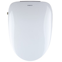 EUROTO Luxury Toilet Bidet Heated Seat Elongated Unlimited Warm Water Nightlight - £98.08 GBP