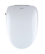 EUROTO Luxury Toilet Bidet Heated Seat Elongated Unlimited Warm Water Nightlight - £99.94 GBP
