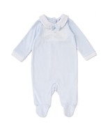 Rock-A-Bye Baby Boutique Baby Boys Mock Bow Tie Velour Footed Coverall 6... - $278.58 MXN
