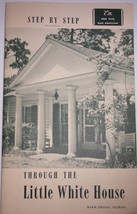 Vintage Step By Step Through The Little White House Warm Spring Georgia Booklet - £3.91 GBP