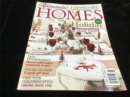 Romantic Homes Magazine November 2013 Best Holiday Decorating Guide Ever! - £9.53 GBP