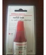 Office Depot® Brand Self-Inking Refill Ink, 1 Oz, Red - $40.50 CAD