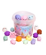 Squishies Squishy Toy 24Pcs Party Favors For Kids Mochi Squishy Toy Mo - £18.86 GBP