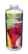 General Hydroponics FloraBlend 1 Quart - flora blend vegan tea compost q... - £13.00 GBP