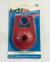 Korky Plus Classic Rubber Flapper with Chain 2001BP Korky 2001BP 5 &amp; 7 Gal. - $122.33 MXN