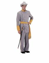 Civil War Era Southern Army Officer Costume (Large) Gray - £222.56 GBP+