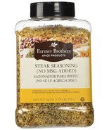 Steak Seasoning Farmer Brothers (No MSG Added) 1.75 LB # 141420 top quality - $45.27 CAD