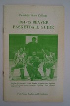 Vintage Basketball Media Press Guide Bemidji State University 1974 1975 - £11.69 GBP