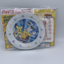 Nintendo Pokemon Movie Diamond & Pearl Japan Gift Set Plates Napkins Chopsticks - $25.25