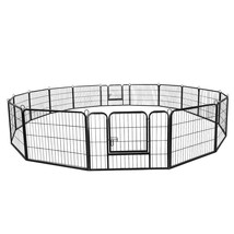 24 Tall Foldable Dog Playpen Crate Yard Fence Small Animals Play Pen Exe... - £138.37 GBP