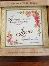 New View Brand ~ Ceramic Wall Plaque ~ Hand-painted - £17.67 GBP